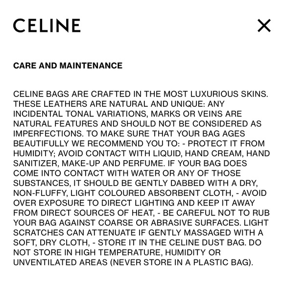 Celine Bi Color NANO TRIOMPHE BAG IN SHINY CALFSKIN - Picture 4 of 12